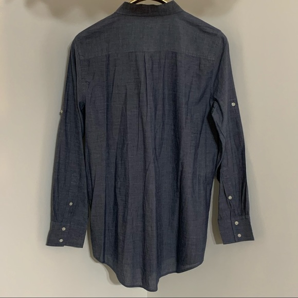 J. Crew Chambray Tunic Top - Picture 4 of 8